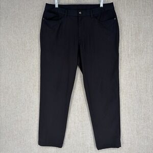 Lululemon Pants Men 34 Black ABC Trouser Classic 5-Pocket Warpstreme Performance